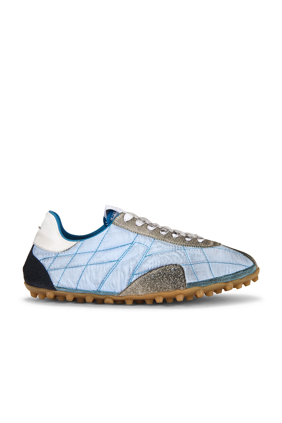 Image 1 of Maison Margiela Sprinters Low Top Sneaker in Blue Shades, White, & Grey