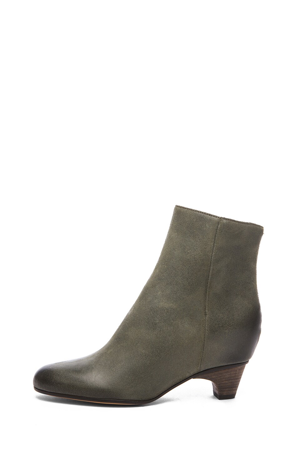 Image 1 of Maison Margiela Leather Bootie in Grey