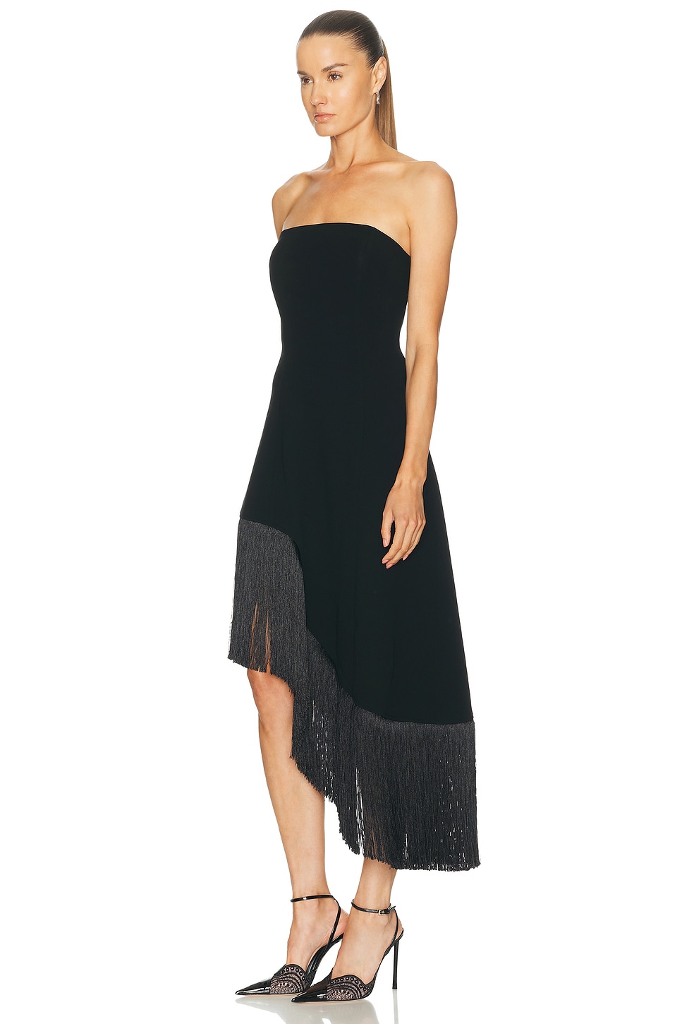 Nara Fringe Midi Dress