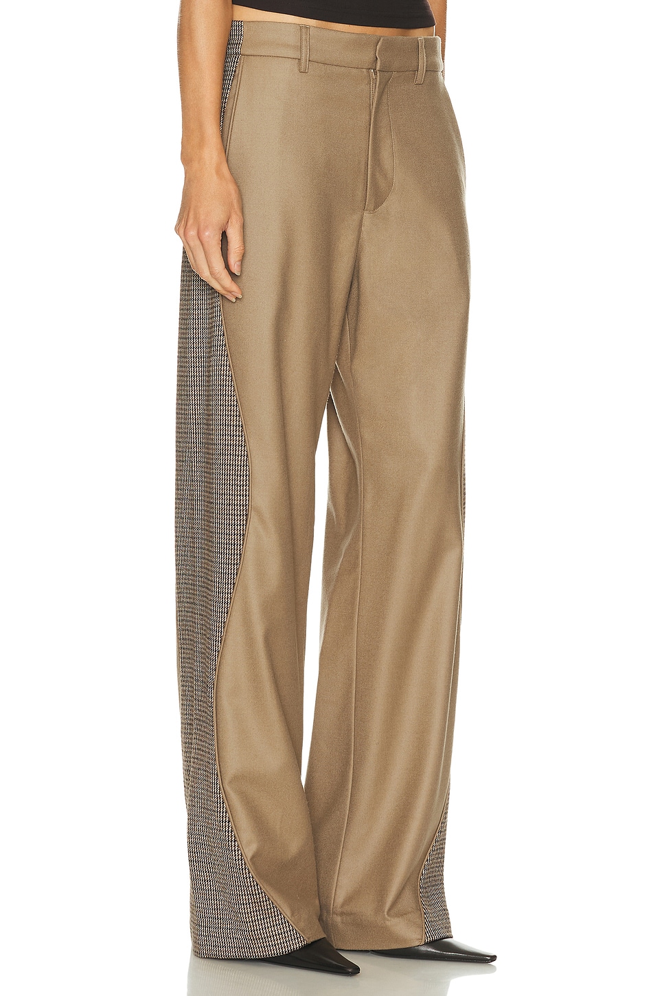 Mimchik Twist Trouser In Brown