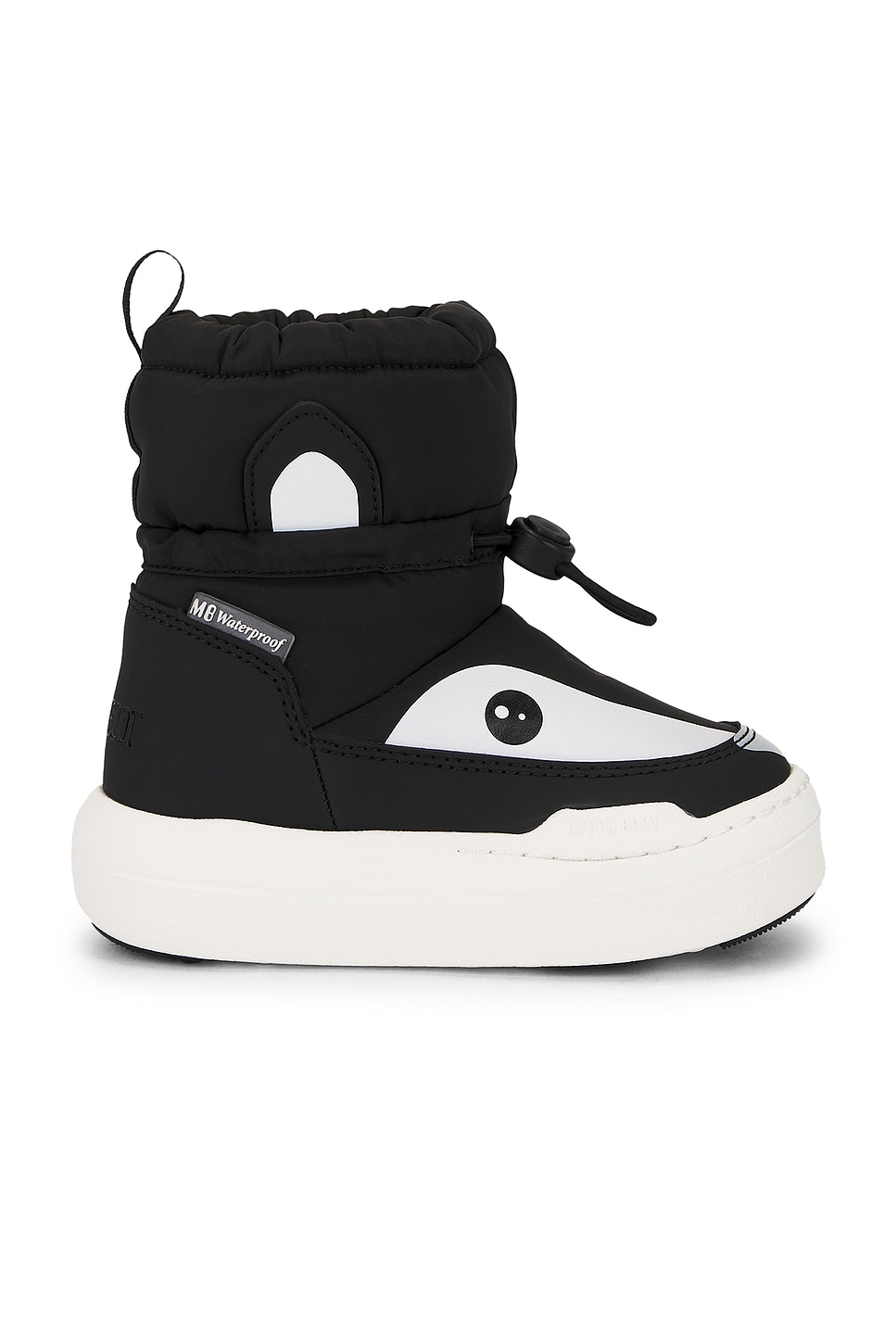 Image 1 of MOON BOOT Junior Park Tube Mid Animal Waterproof Boot in Panda