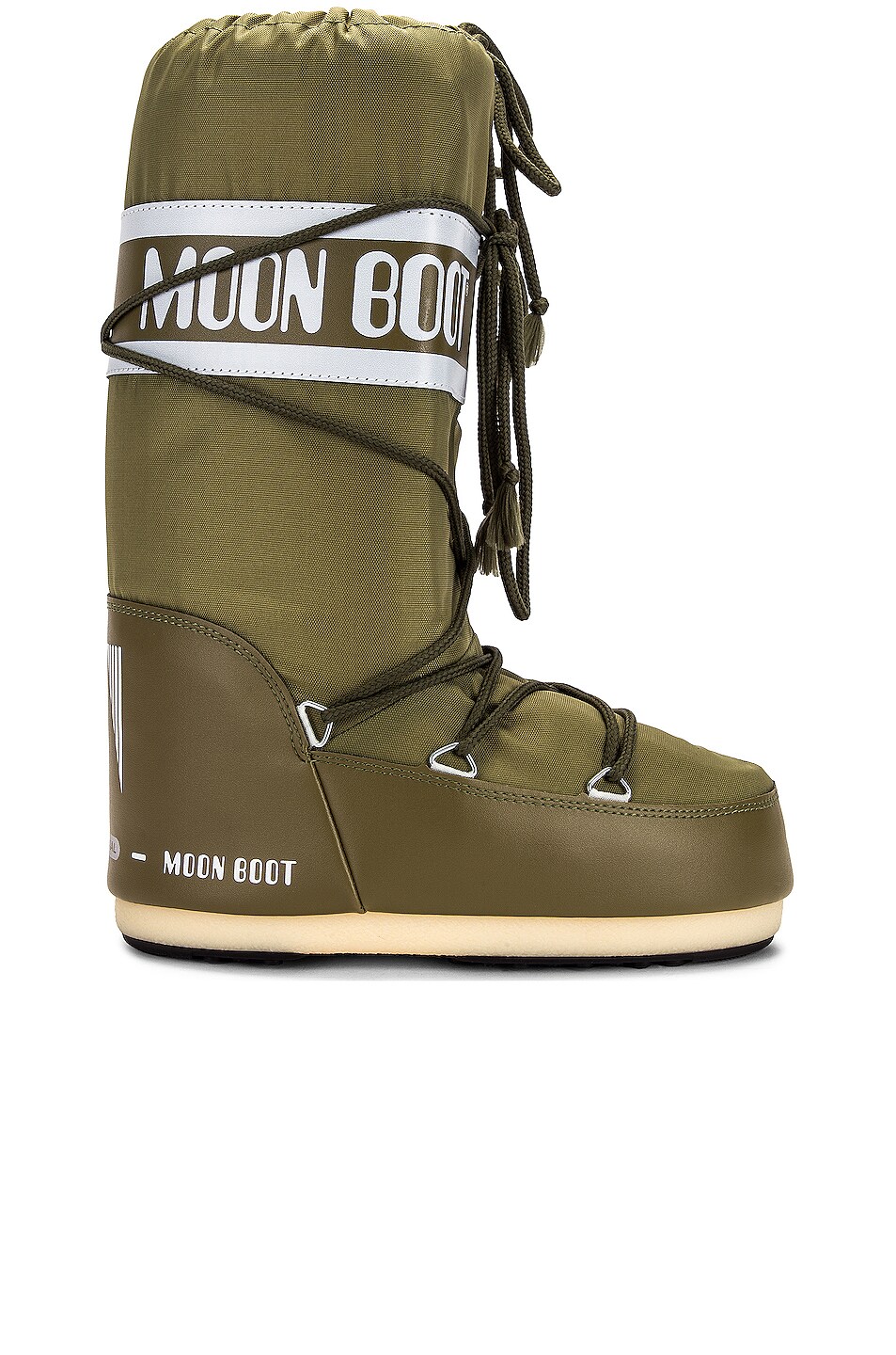 Image 1 of MOON BOOT Nylon Boot in Khaki