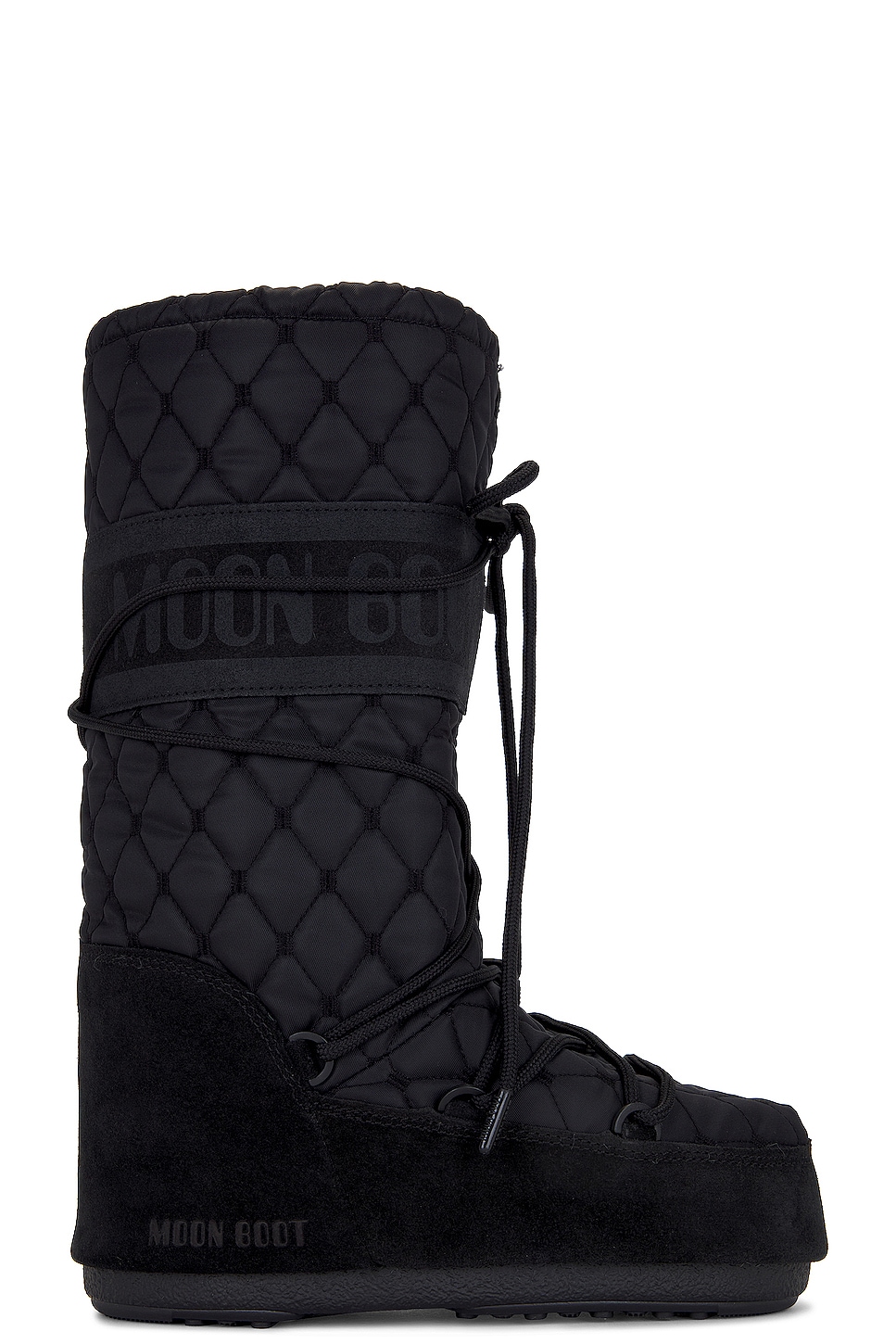 Image 1 of MOON BOOT Icon Quilted Boot in Black