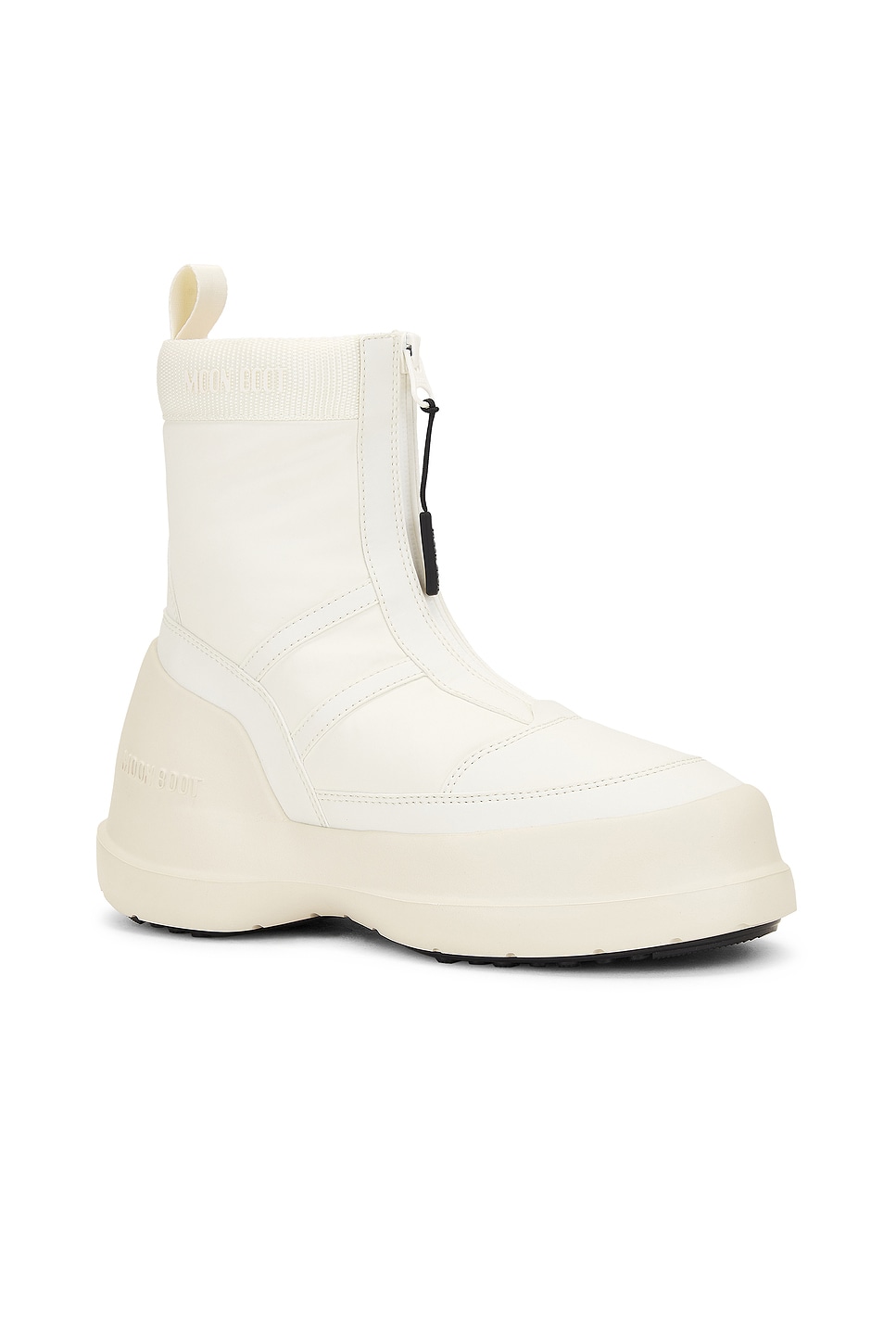 Moon Boot Luna Zip Boot In Cream