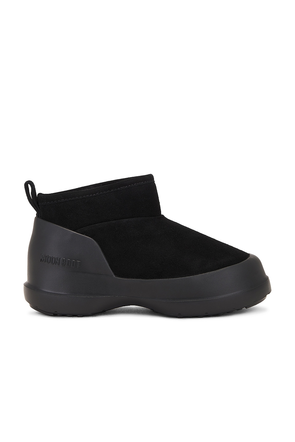 Image 1 of MOON BOOT Luna Low Suede Boot in Black