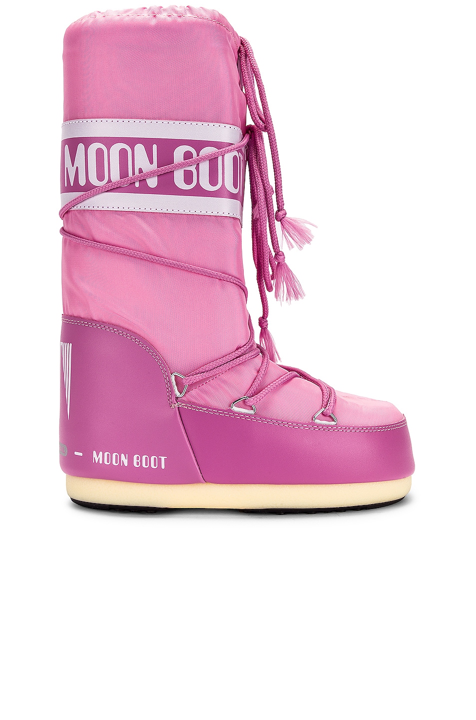 MOON BOOT Nylon Boot in Pink | FWRD