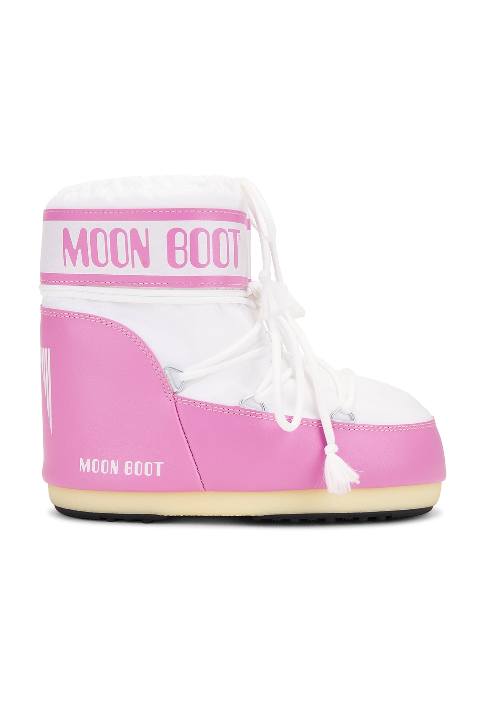 Icon Low Nylon Boot in Pink