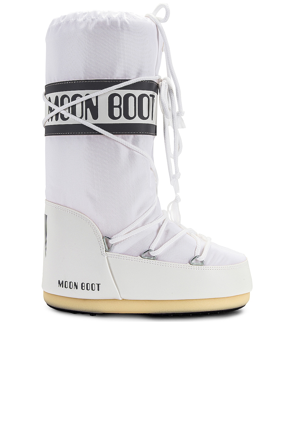 Image 1 of MOON BOOT Nylon Classic Boot in White