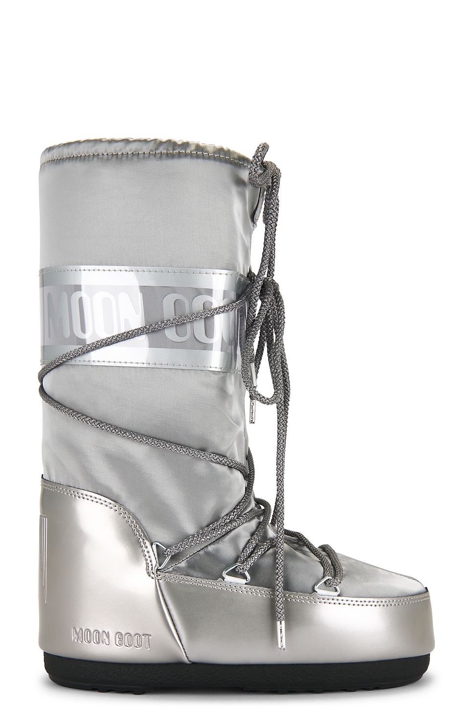 Image 1 of MOON BOOT Icon Low Glance Boot in Silver
