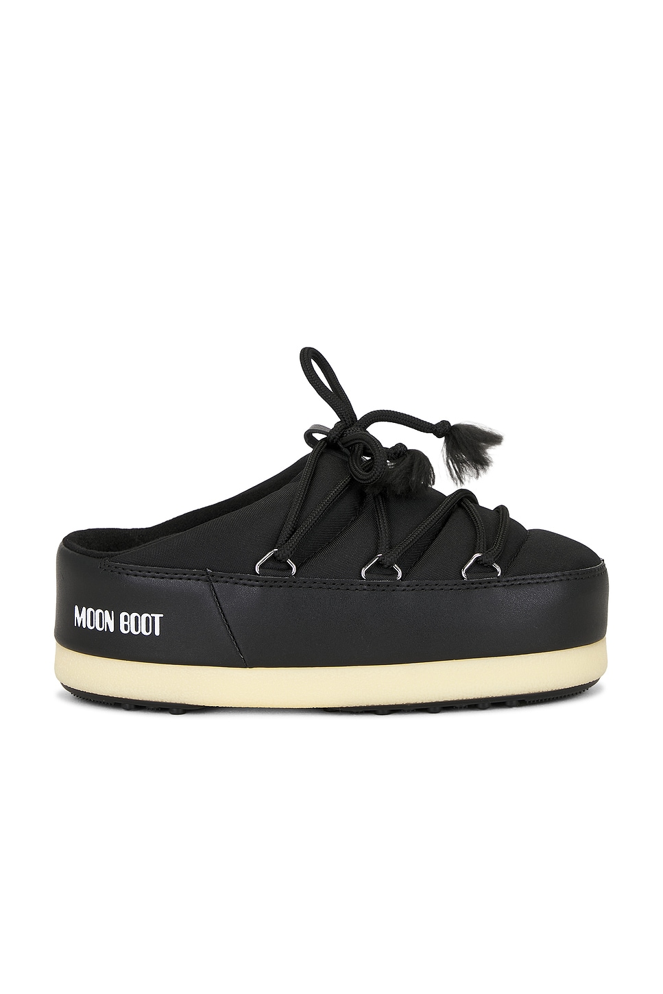 Image 1 of MOON BOOT Evx Mule Nylon Boot in Black