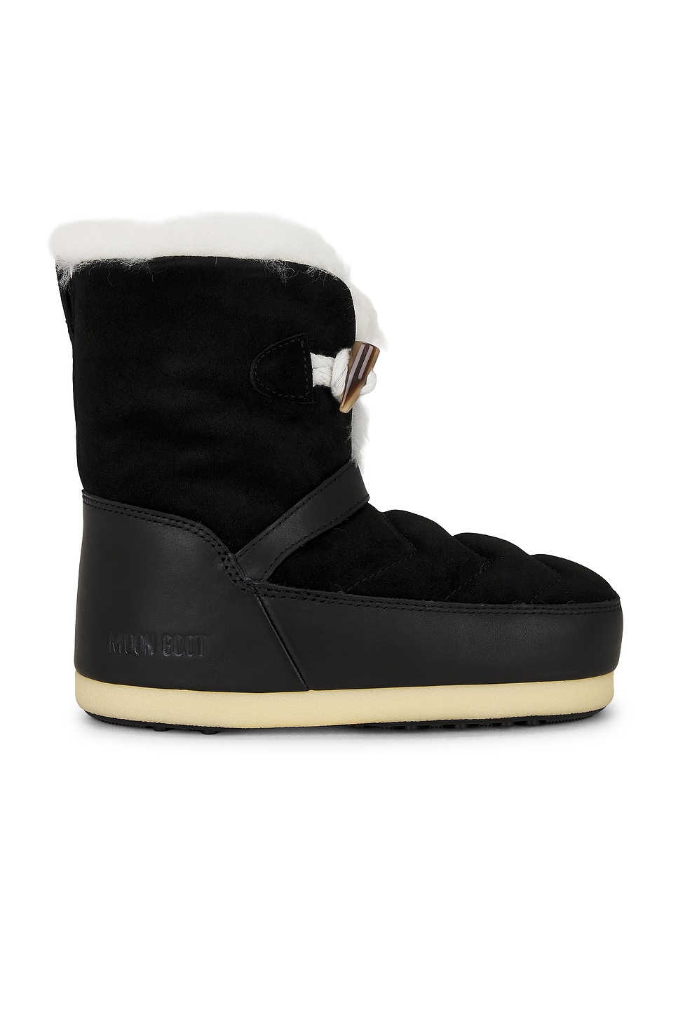 Image 1 of MOON BOOT Evx Igloo Boot in Black & Natural