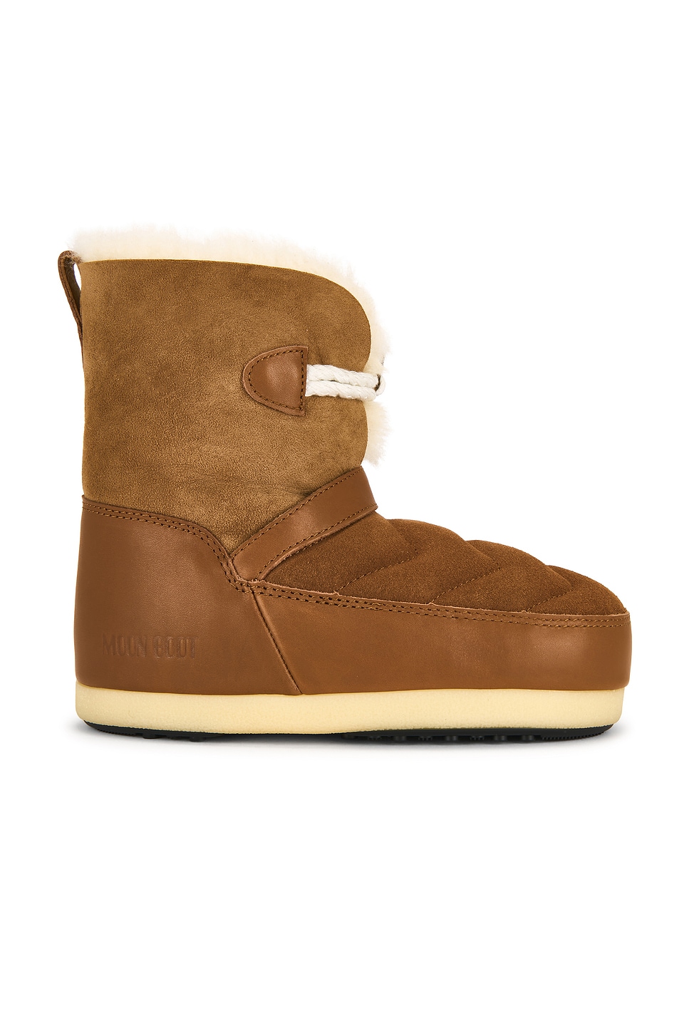 Image 1 of MOON BOOT Evx Igloo Boot in Cognac & Natural
