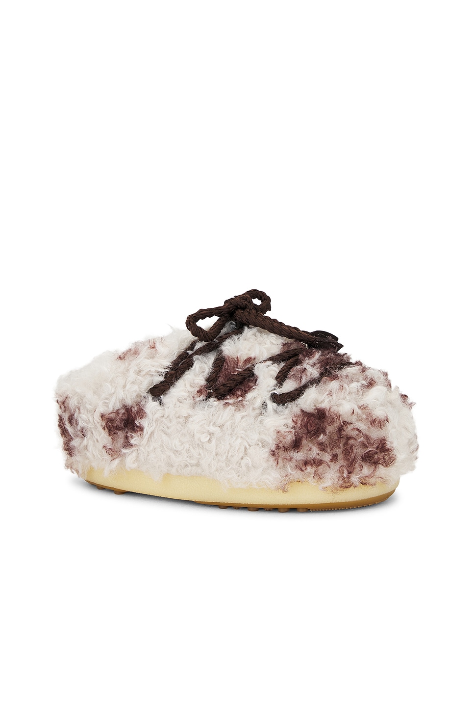 Moon Boot Evx Mule Curly Boot In Multi