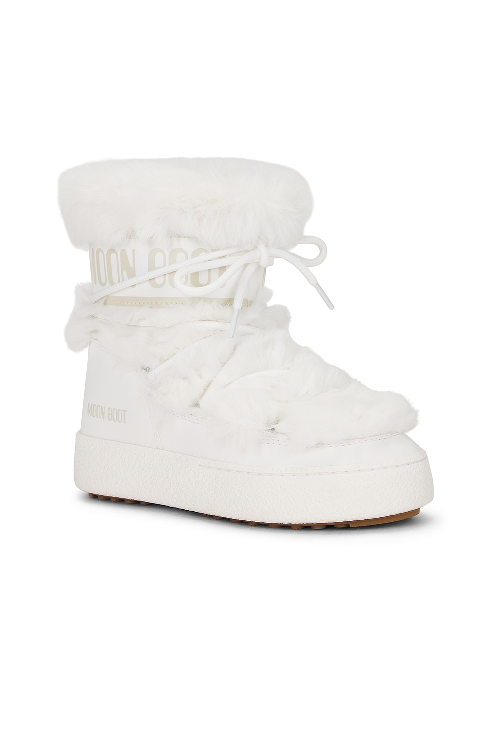 Moon Boot Ltrack Faux Fur Wp Boot In White