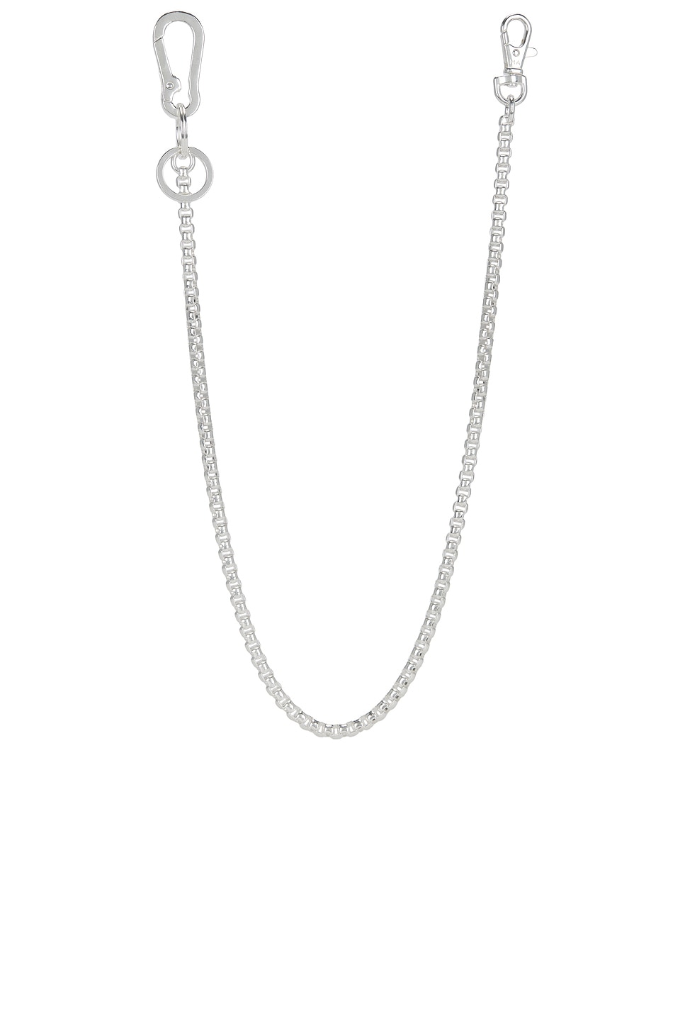 Martine Ali Binx Boxer Wallet Chain In Silver