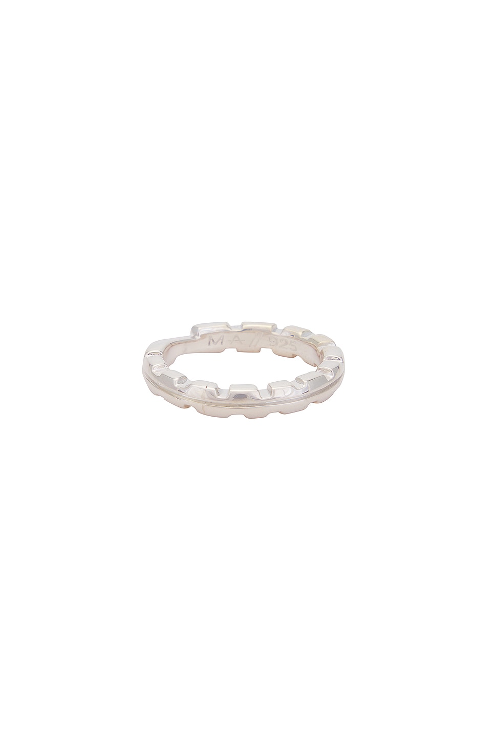 Image 1 of Martine Ali Stacking Groove Ring in Silver