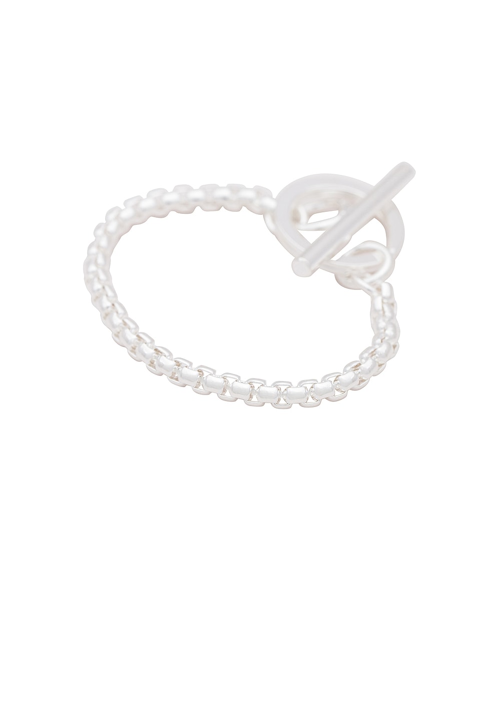 Image 1 of Martine Ali Silver Coated Oda Baby Boxer Bracelet in Silver