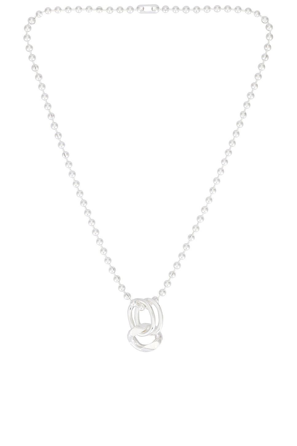 Image 1 of Martine Ali Travis Single Link Chain in Heirloom Silver