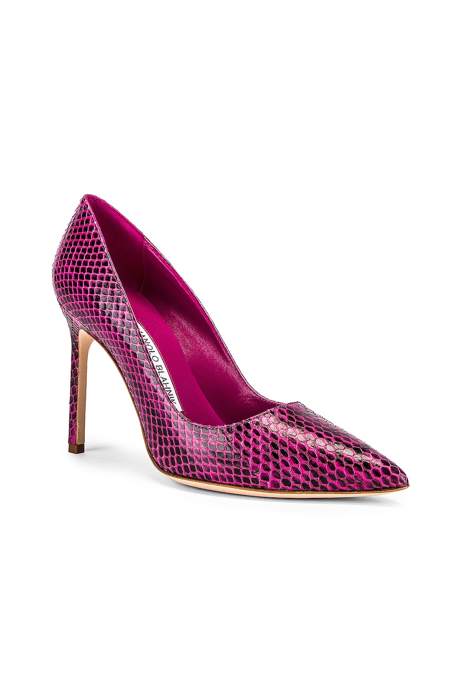 Escarpins Manolo Blahnik BB - Cheveux De Veau Poney - Taille 41,5 - Noir, Neufs Avec Boîte
