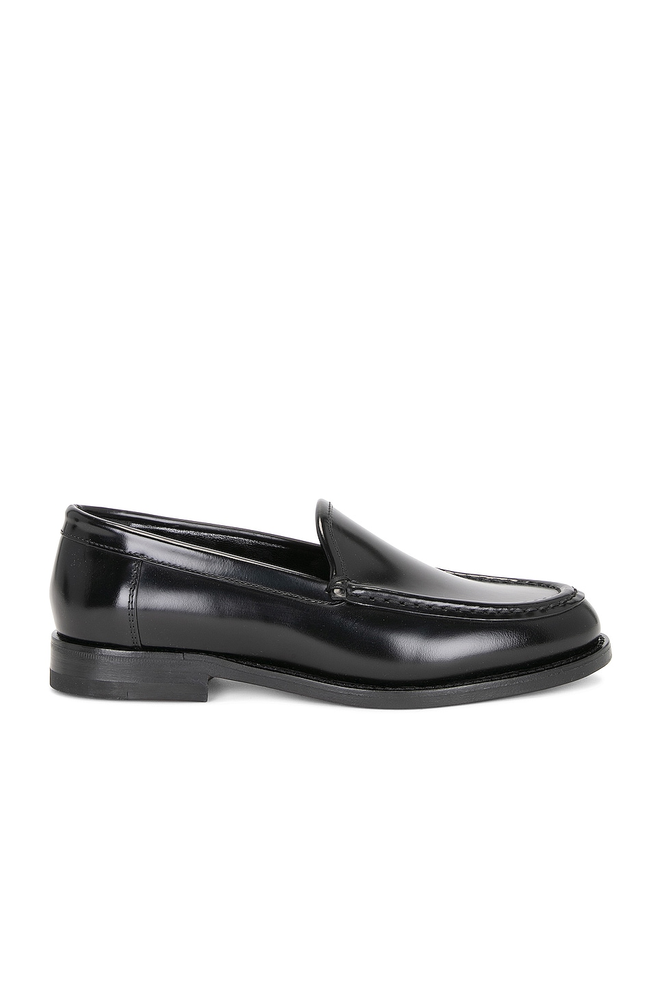 Image 1 of Manolo Blahnik Dineguardo Leather Loafer in Black