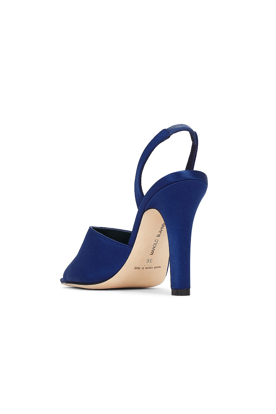 Sandales Manolo Blahnik SUW 105 – Satin Violet Cristal – Talon Très Haut – Taille 41 Neuves