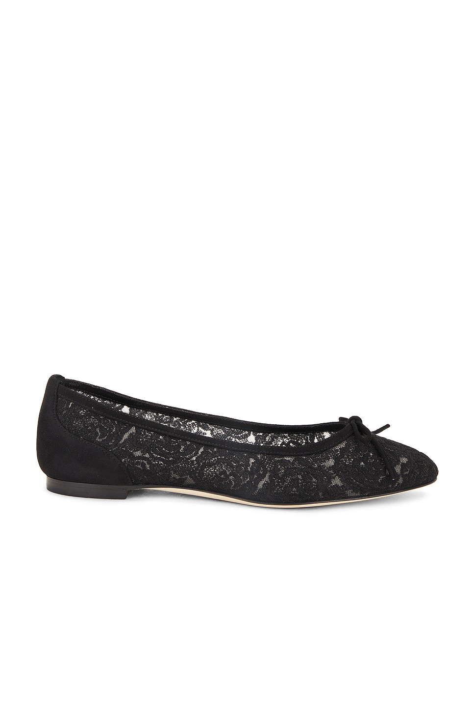 Verizzo 10 Lace Flat in Black