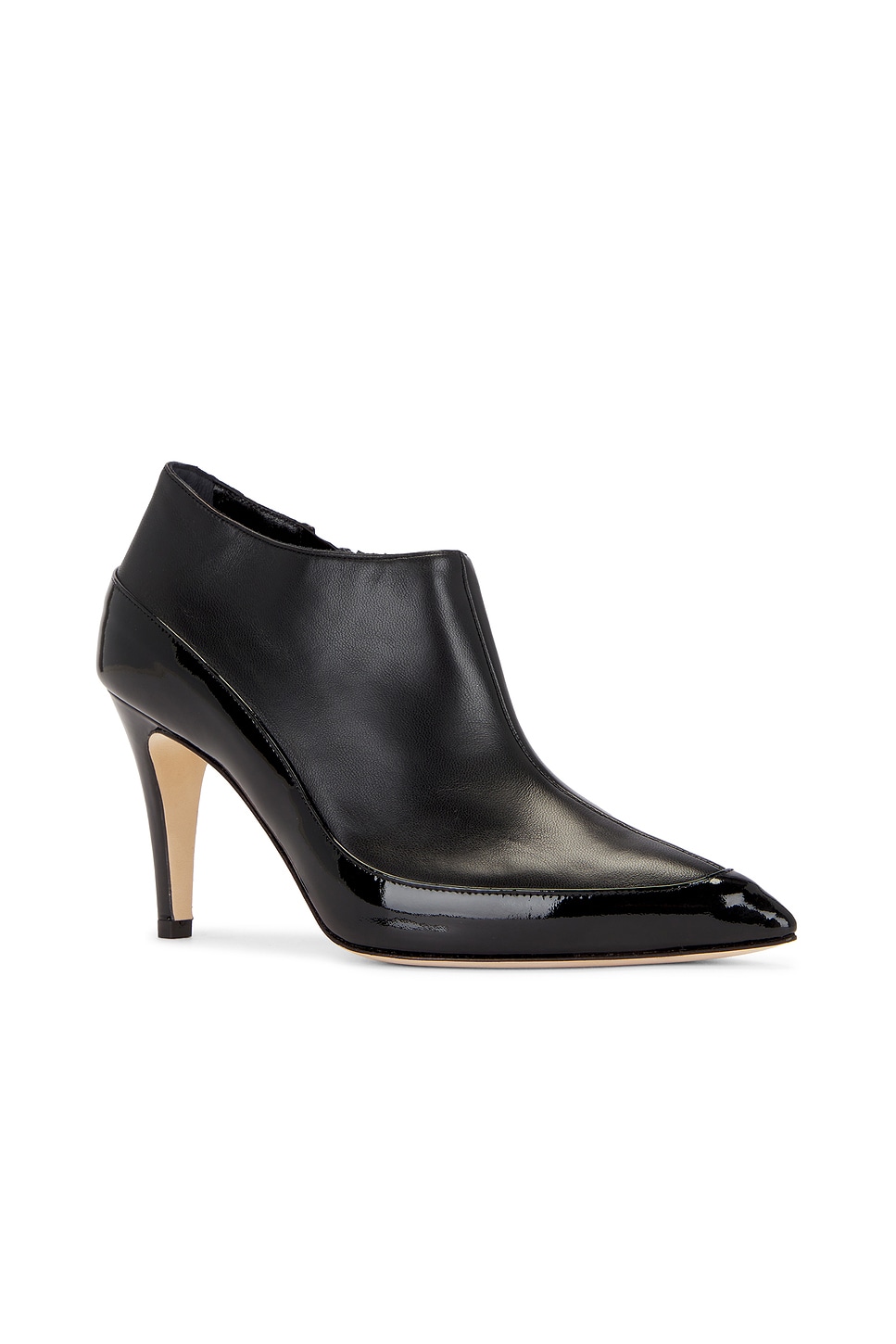 Shop Manolo Blahnik Archepla 90 Nappa Boot In Black