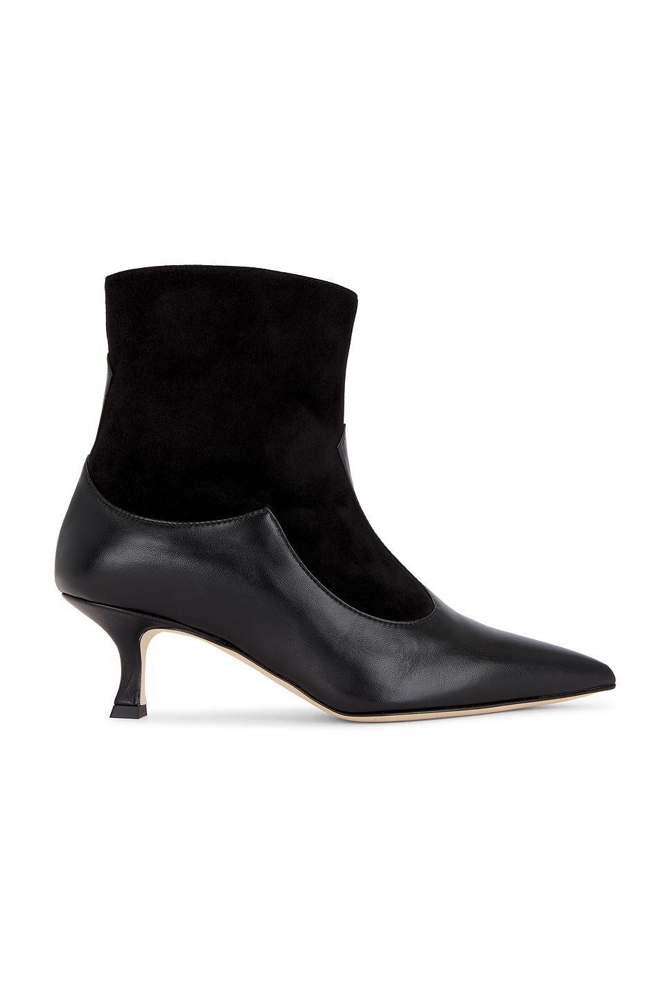 Image 1 of Manolo Blahnik Atalanta 50 Nappa Boot in Black