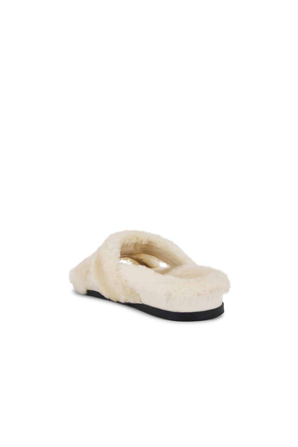 MANOLO BLAHNIK Chilpa Shearling Flat thumbnail