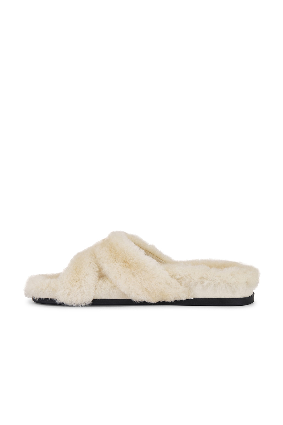 MANOLO BLAHNIK Chilpa Shearling Flat thumbnail