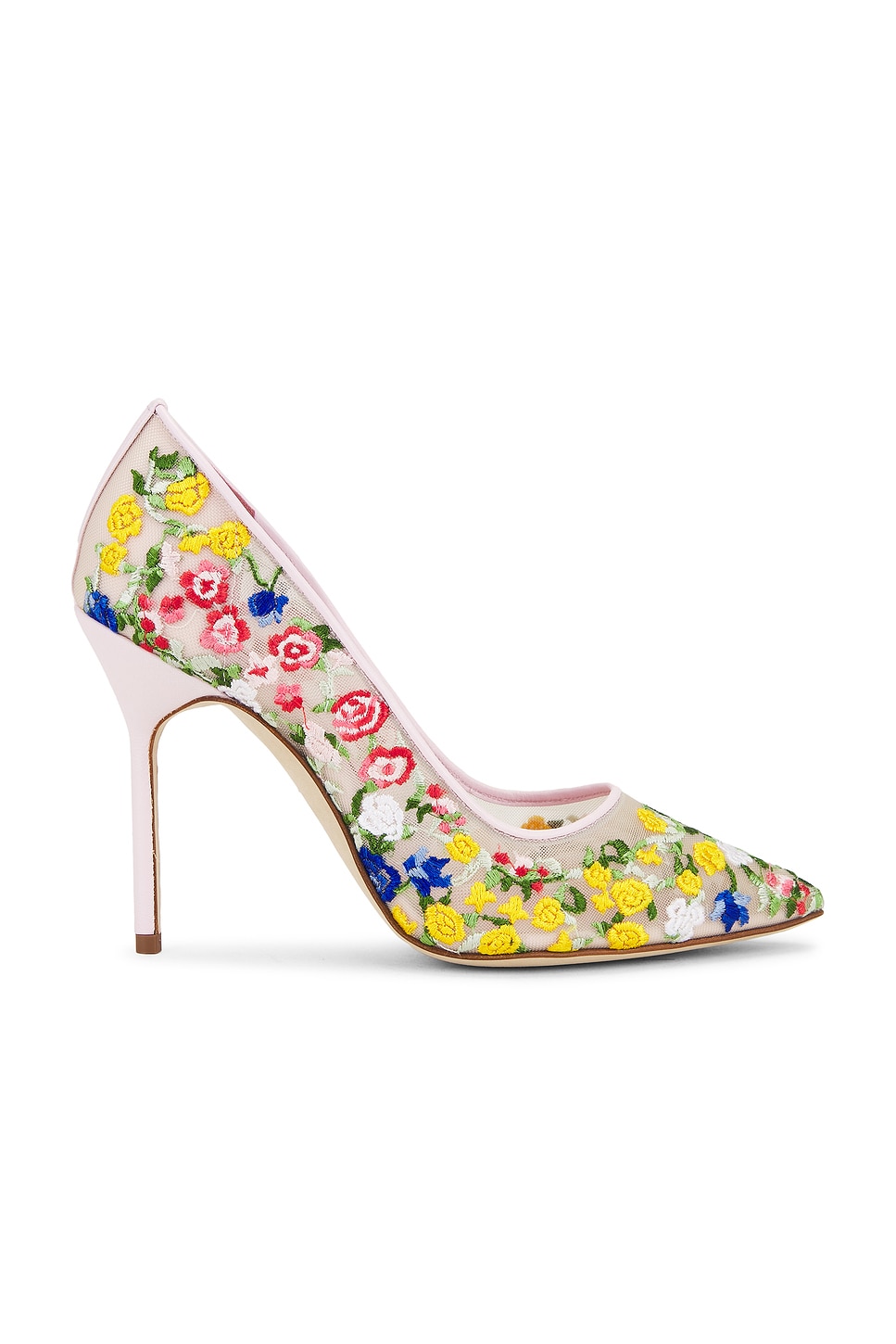 Image 1 of Manolo Blahnik Jardino 105 Pump in Multi