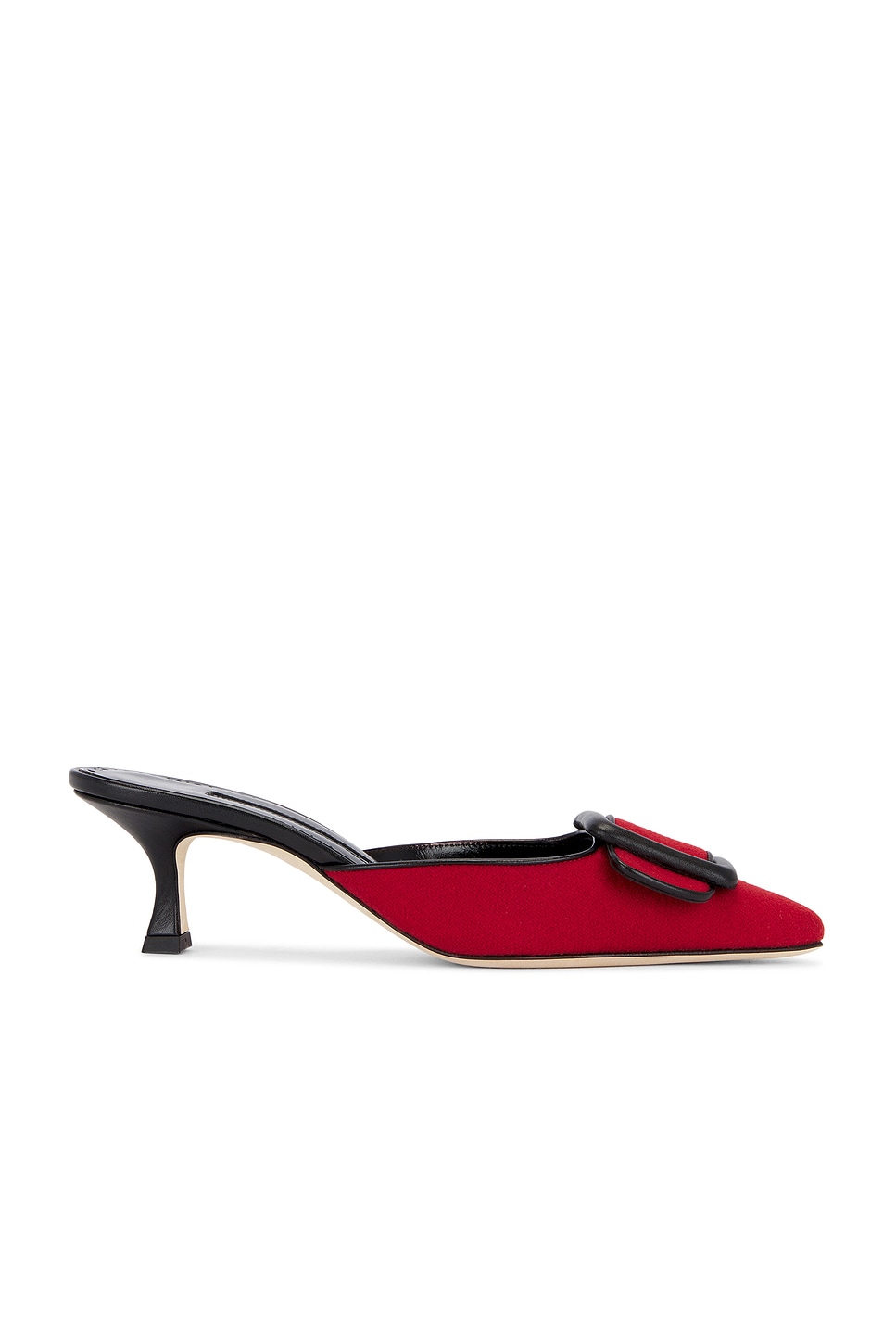 Manolo Blahnik Maysalebi 50 Mule In Multi