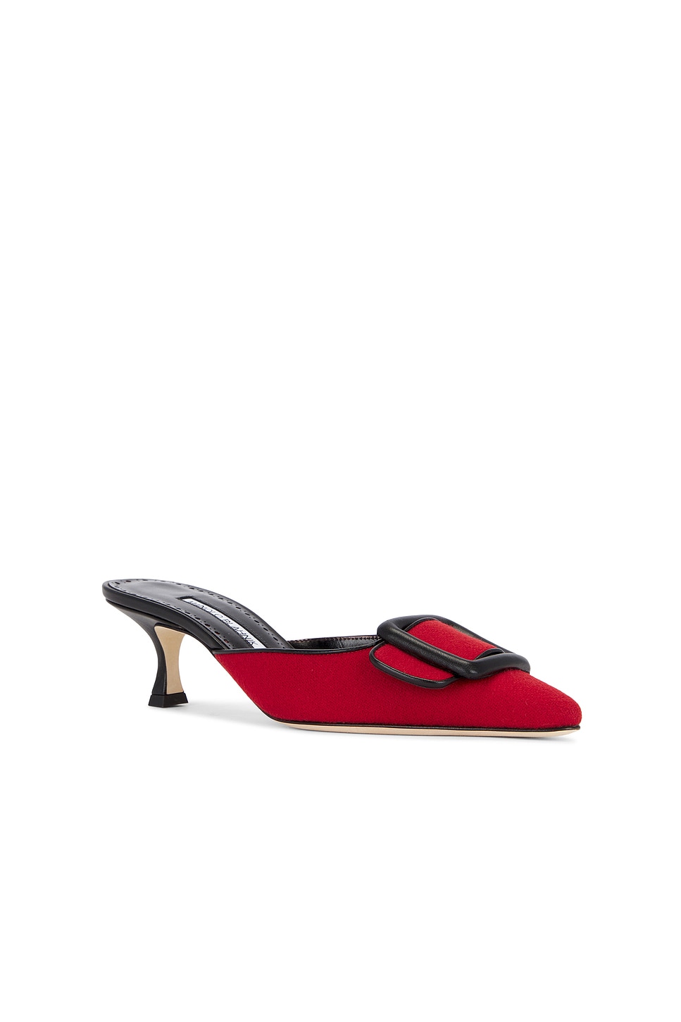 Manolo Blahnik Maysalebi 50 Mule In Multi