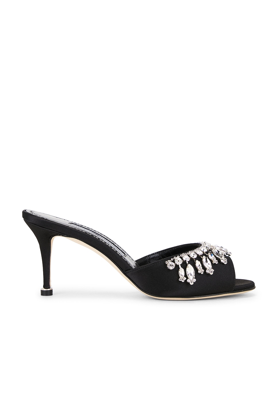 Image 1 of Manolo Blahnik Tulimu 70 Sandal in Black