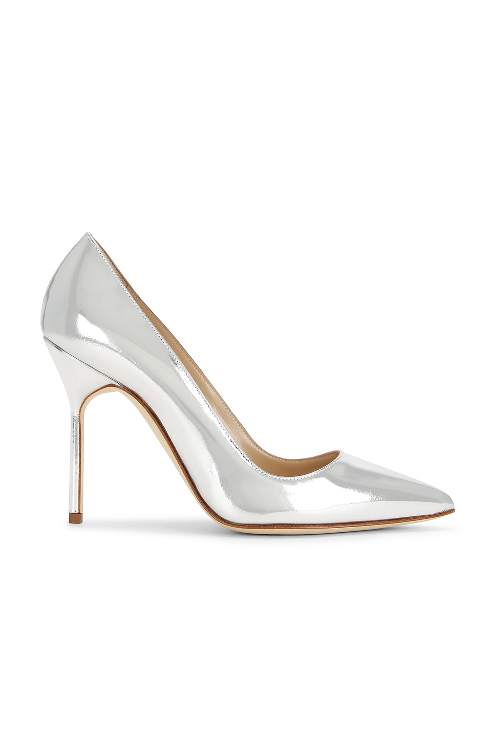 Image 1 of Manolo Blahnik BB 105 Pump in Silver