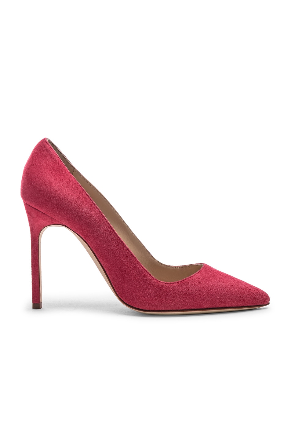 Image 1 of Manolo Blahnik BB Suede Pumps in Pink