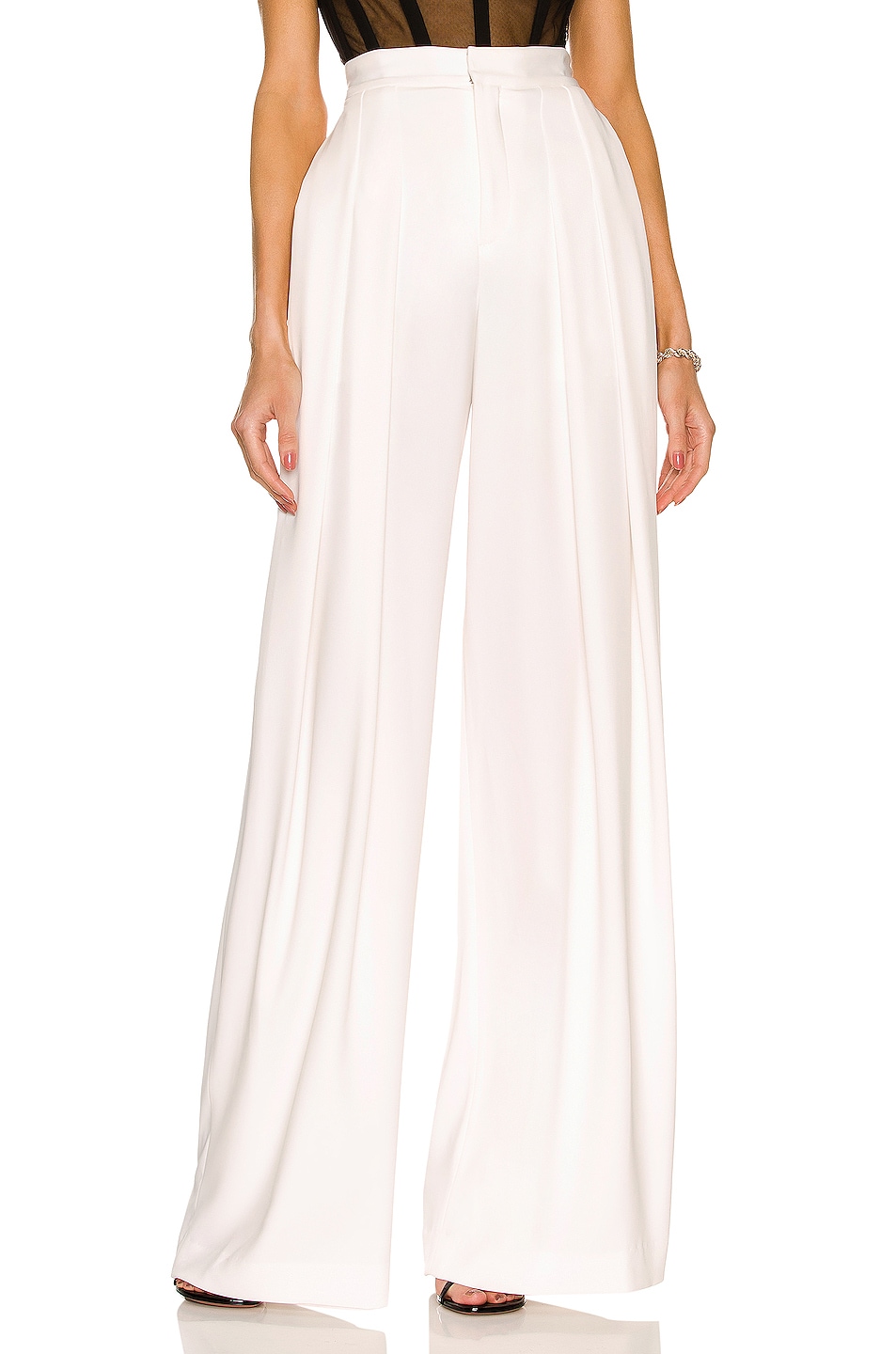Image 1 of MONOT Wide Leg Pant in White