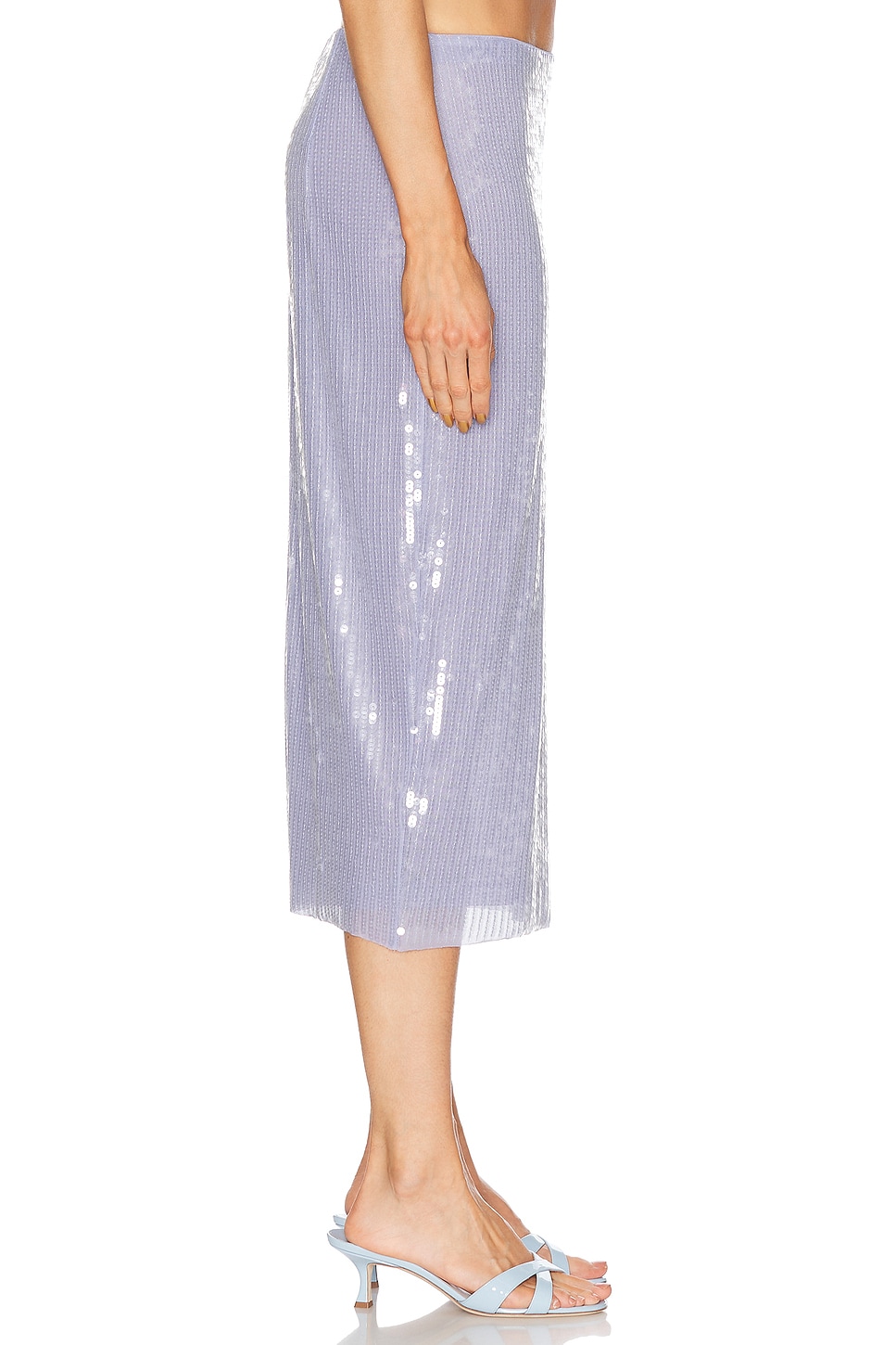 Monse Sheer Sequin Pencil Skirt thumbnail