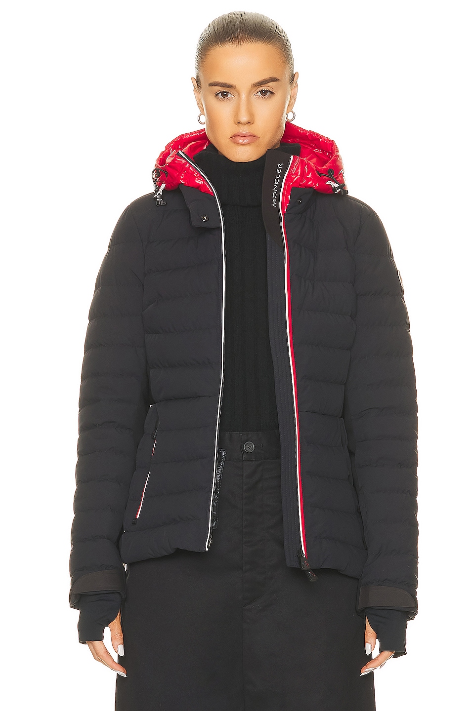 Moncler Grenoble Bruche Jacket in Black & Multi | FWRD