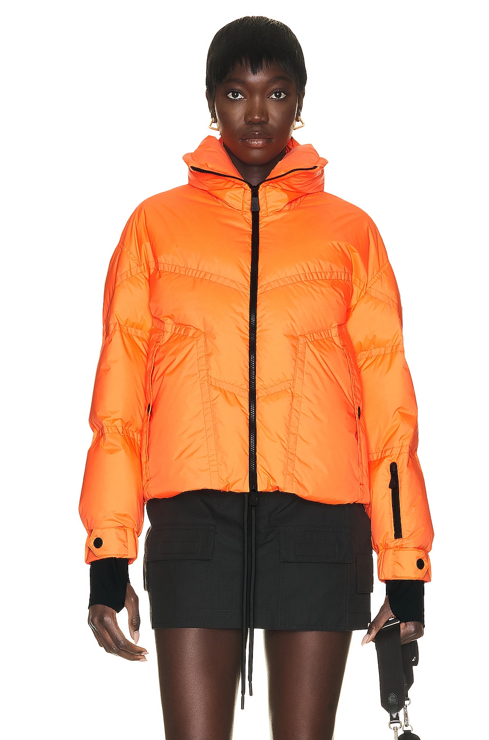 Image 1 of Moncler Grenoble Cluses Jacket in Orange