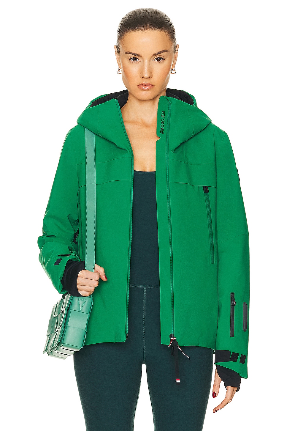 Image 1 of Moncler Grenoble Chanavey Jacket in Green