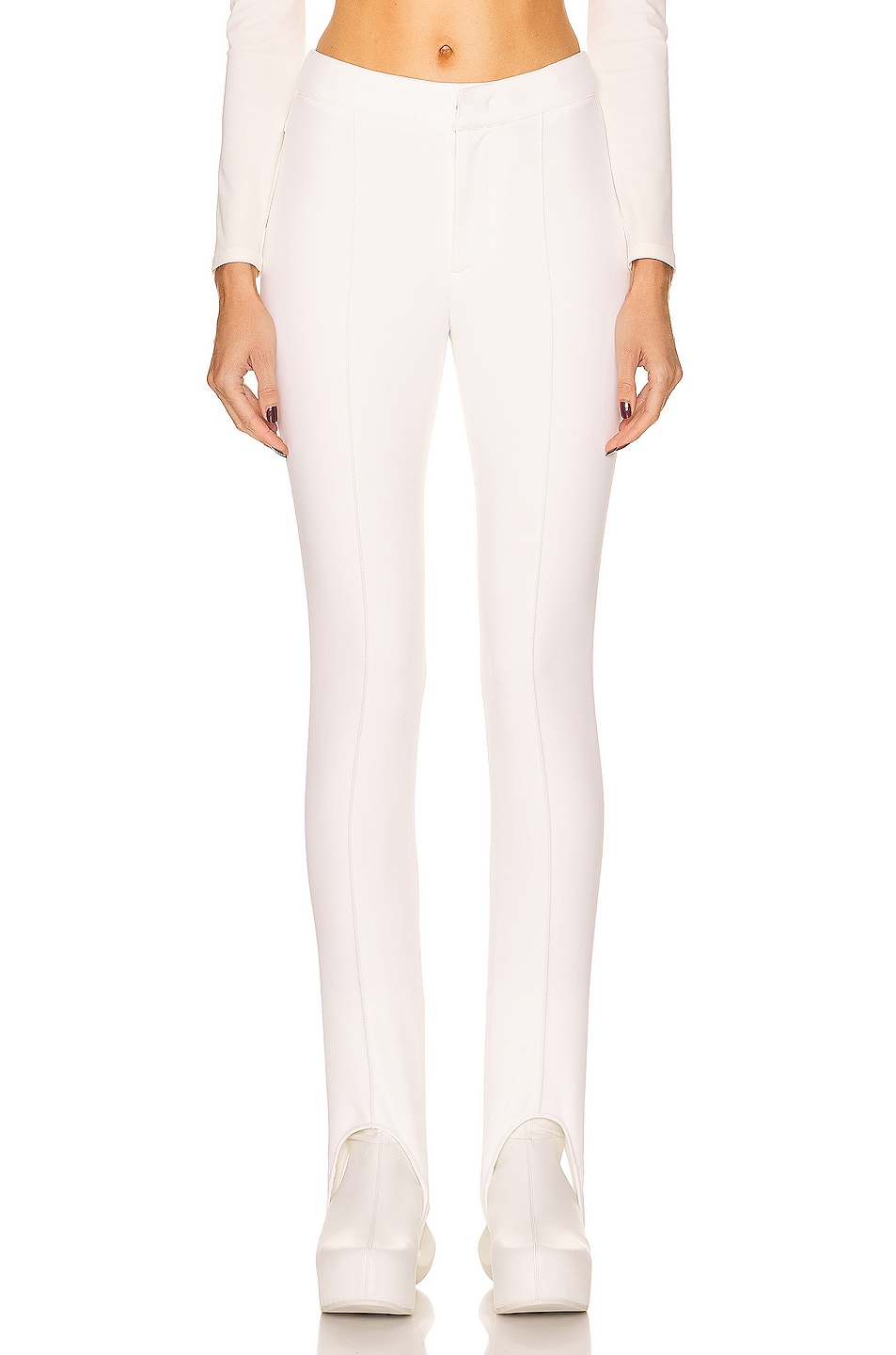 Image 1 of Moncler Grenoble Skinny Sport Pant in White