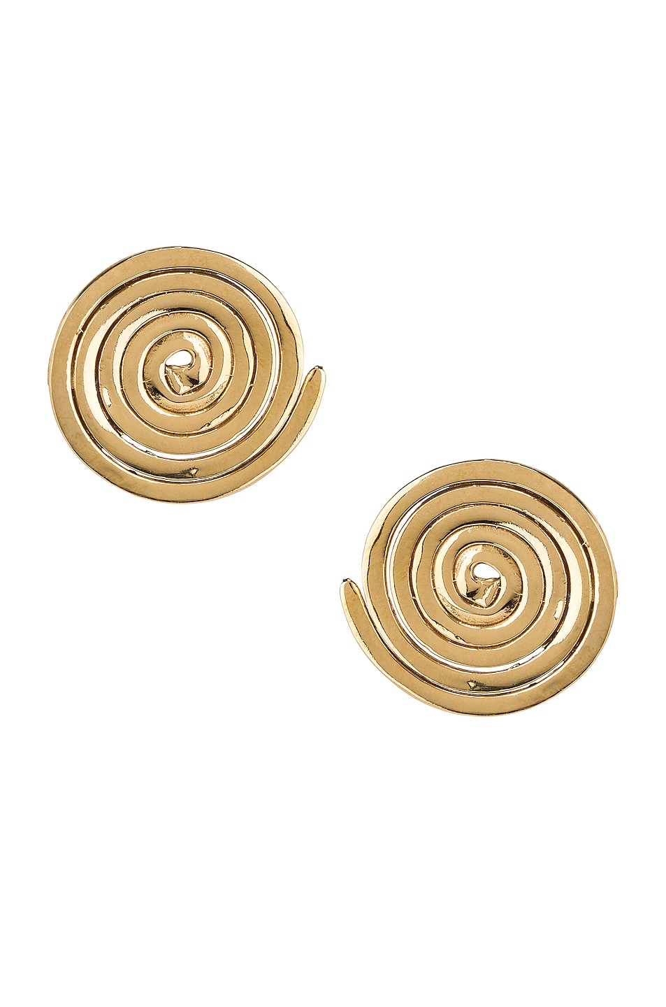 Image 1 of Modern Weaving Coil Studs in Brass