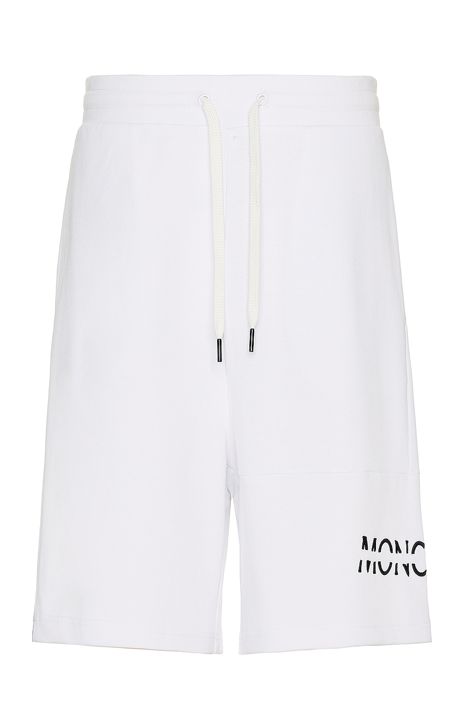 Image 1 of Moncler Sweat Shorts in White