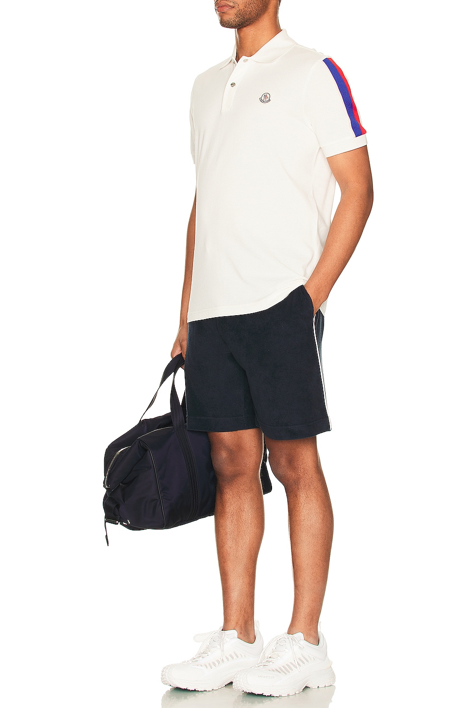 Image 1 of Moncler Shorts in Navy