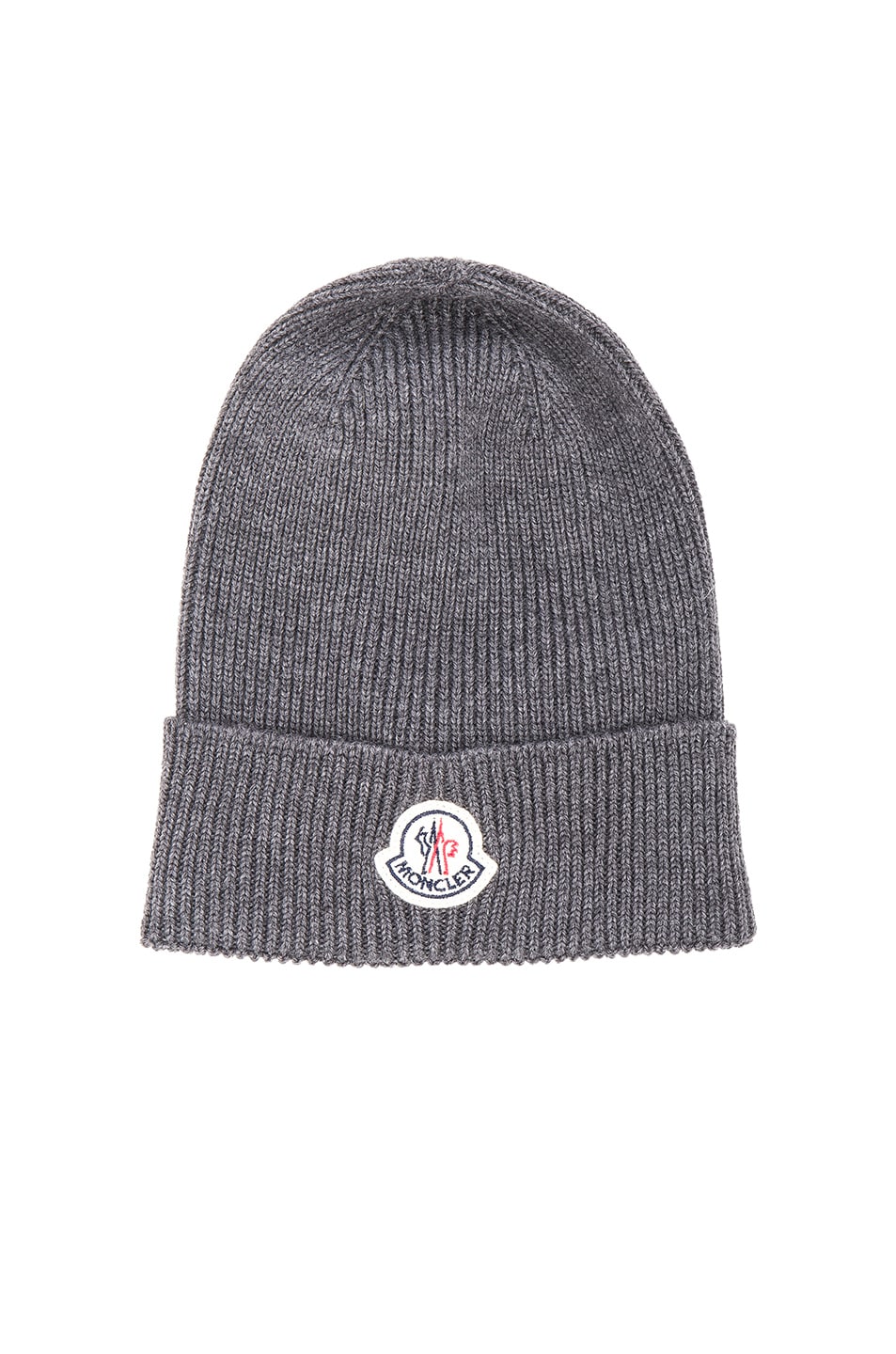 Image 1 of Moncler Beanie in Grey