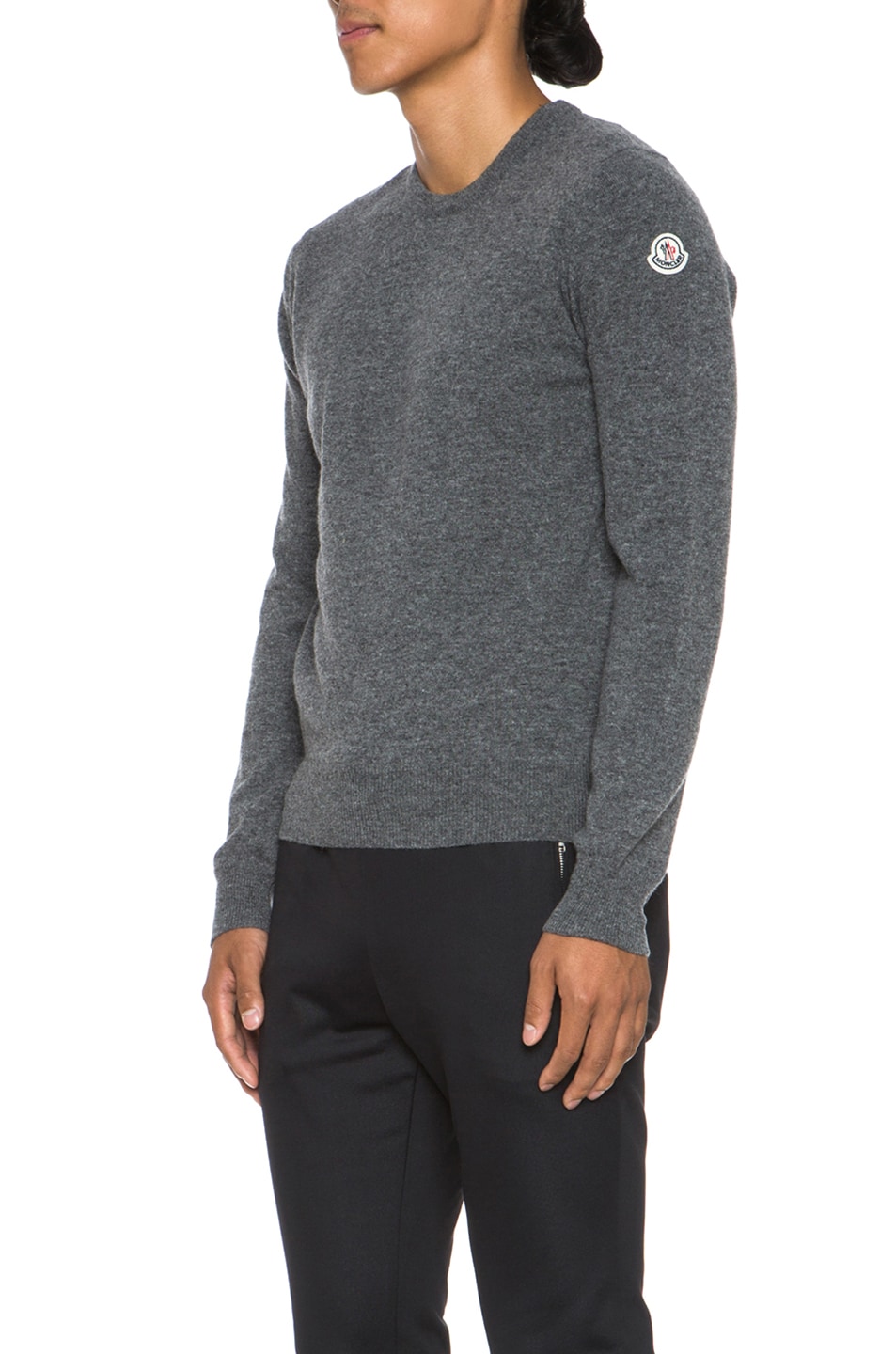 Moncler Tricot Girocollo Wool Pullover 