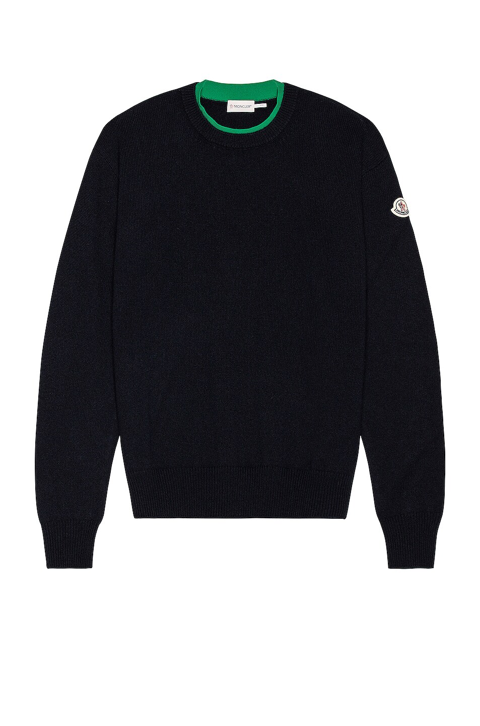 Image 1 of Moncler Crew Neck in Navy