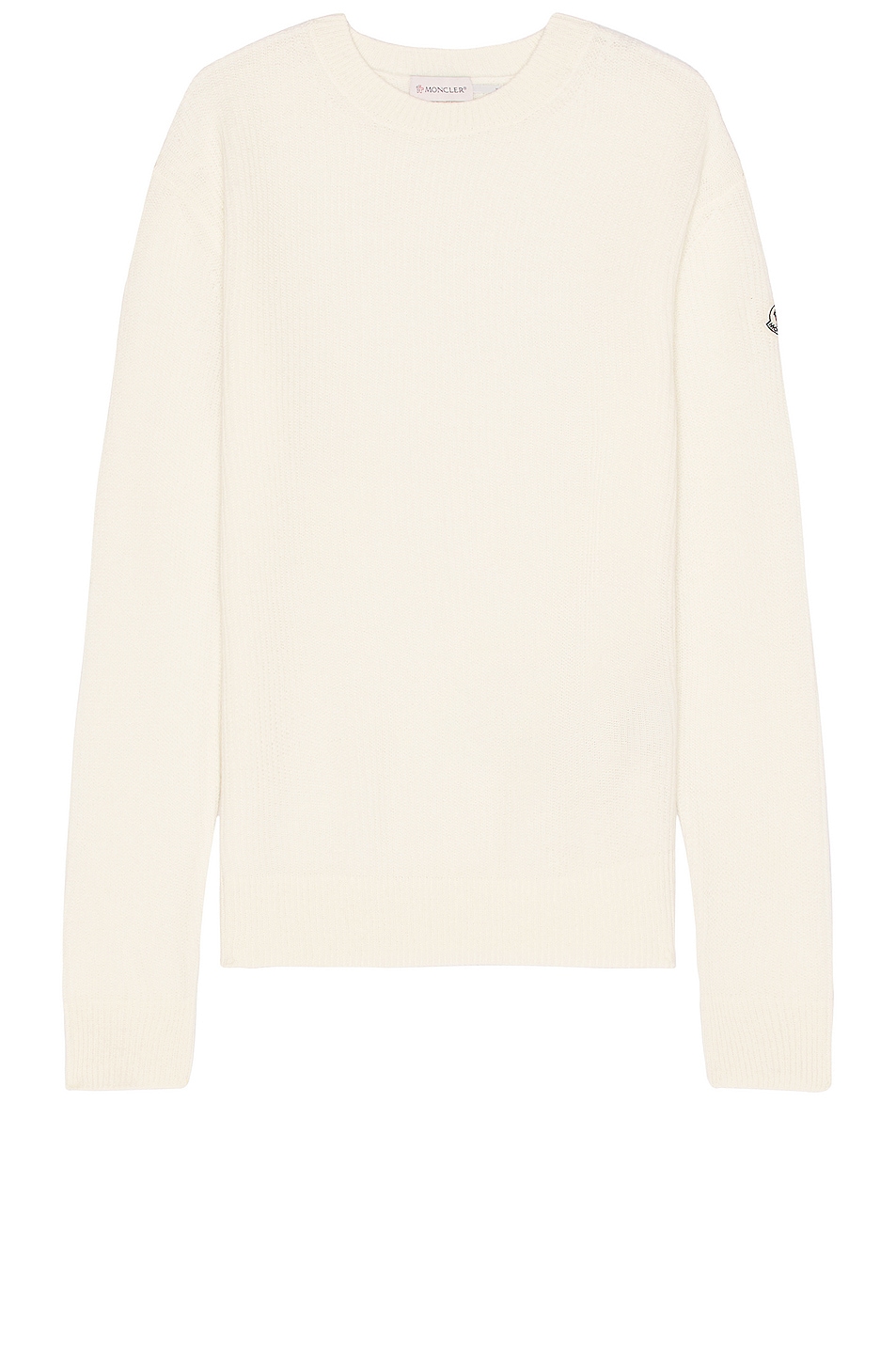 Image 1 of Moncler Crewneck Sweater in White
