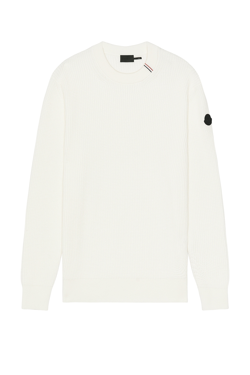 Crew Neck Sweater in White